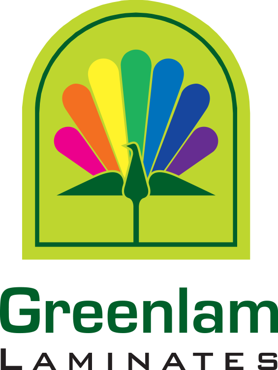 Greenlam laminates brand at Glasco Traders